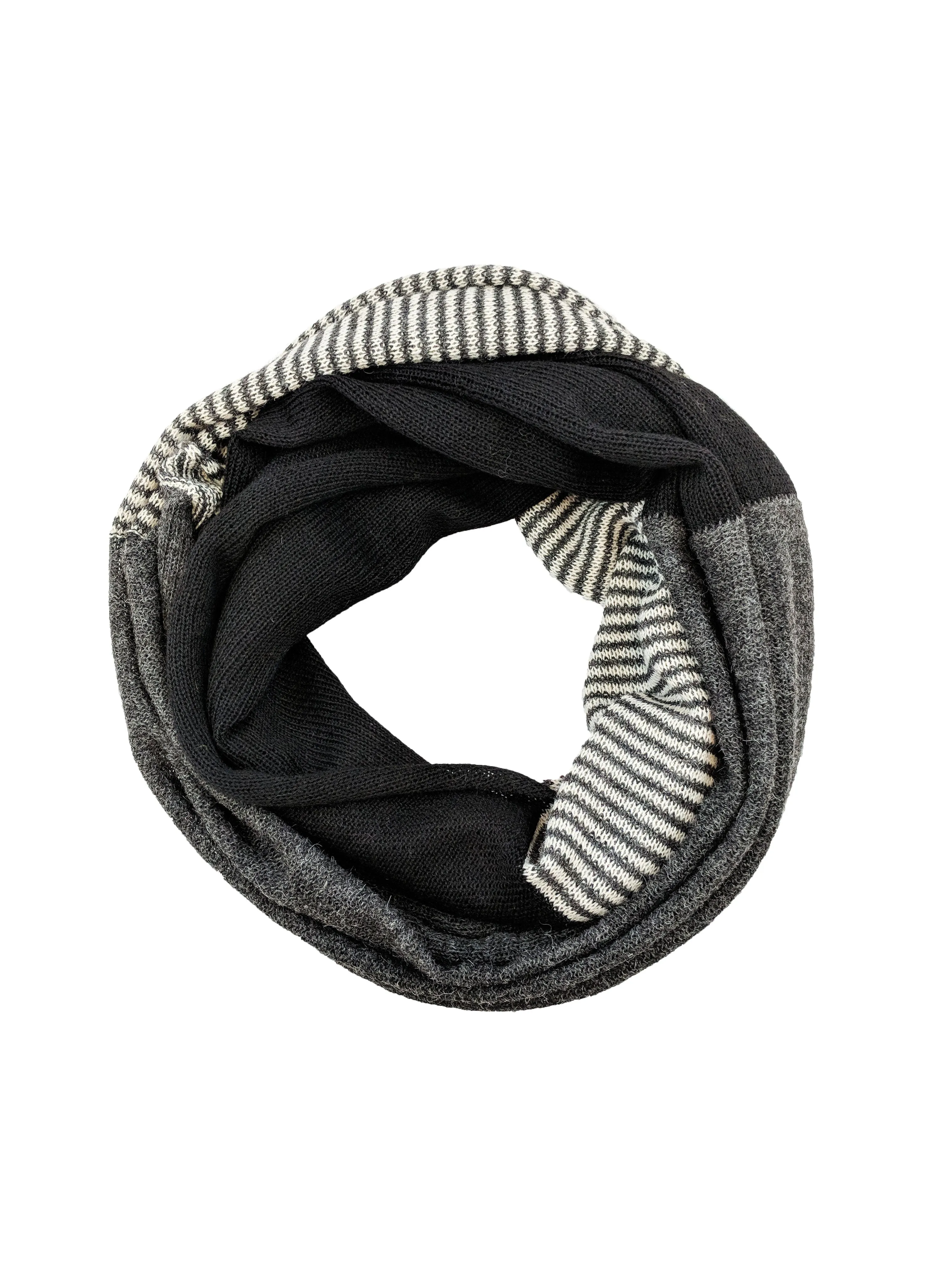 Alpaca Infinity Scarf "Combo S01"