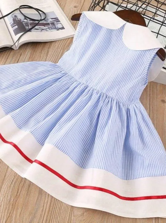 Girls Cherry Blossom A-Line Dress